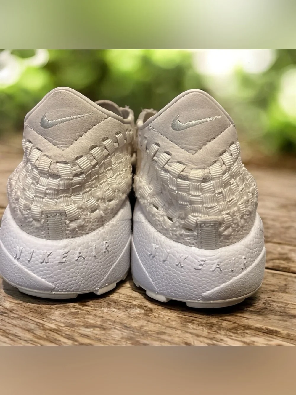 Nike Air Woven Phantom FZ0405-001 Low-Top Sneakers in Off-White Women’s 10.5
